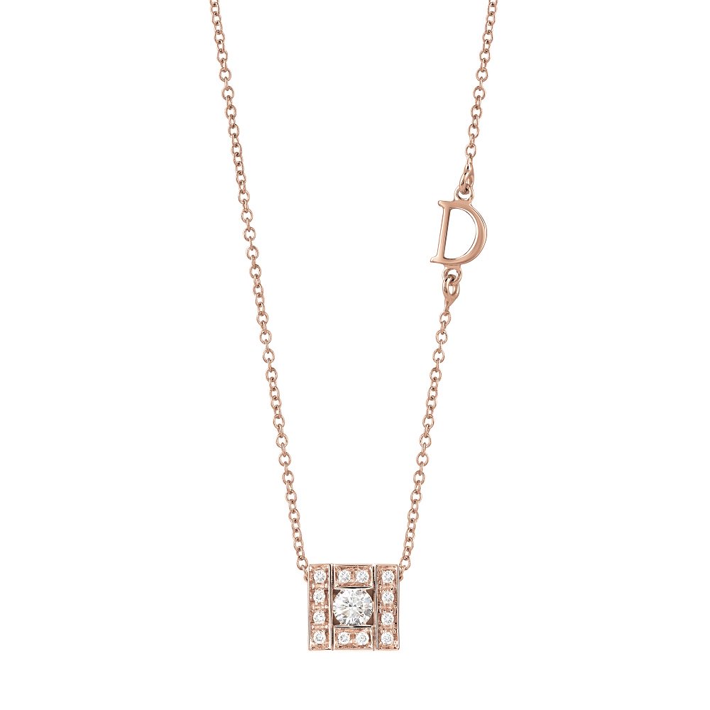 Колье Damiani 14247 д 45см 4,4гр 0,21ct.