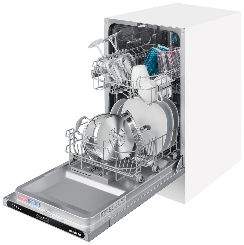 Посудомоечная машина MAUNFELD MLP4529A01 Light Beam серебристый