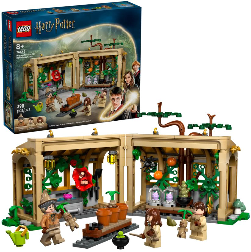 Конструктор LEGO Замок Хогвартс: Класс Гербологии, деталей 390 шт купить,NaN