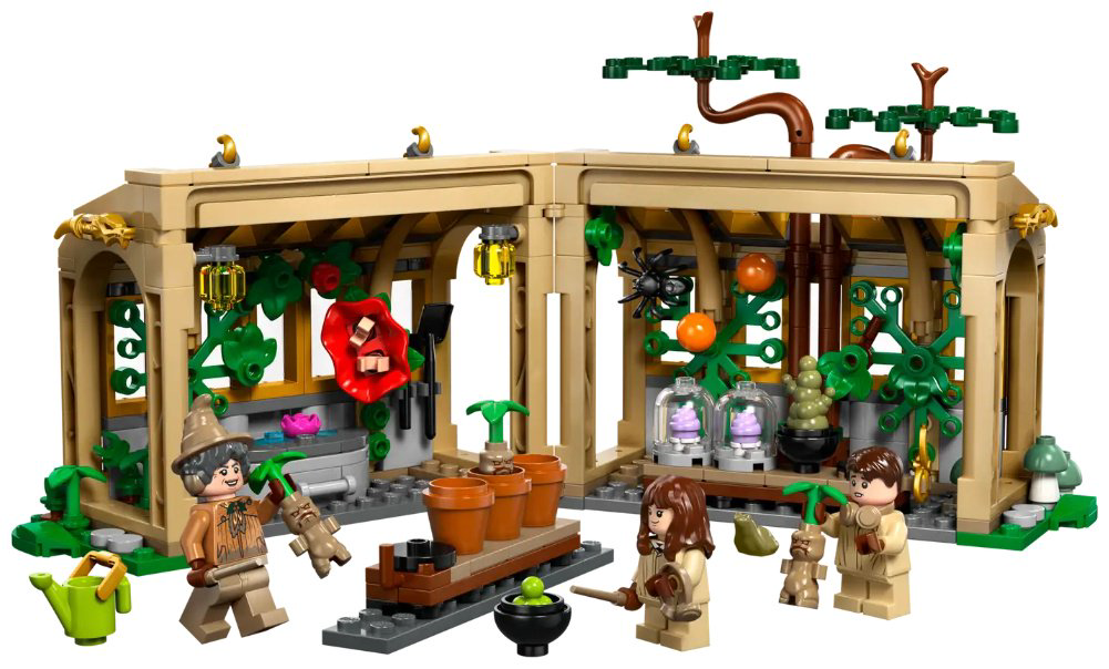 Конструктор LEGO Замок Хогвартс: Класс Гербологии, деталей 390 шт купить,NaN