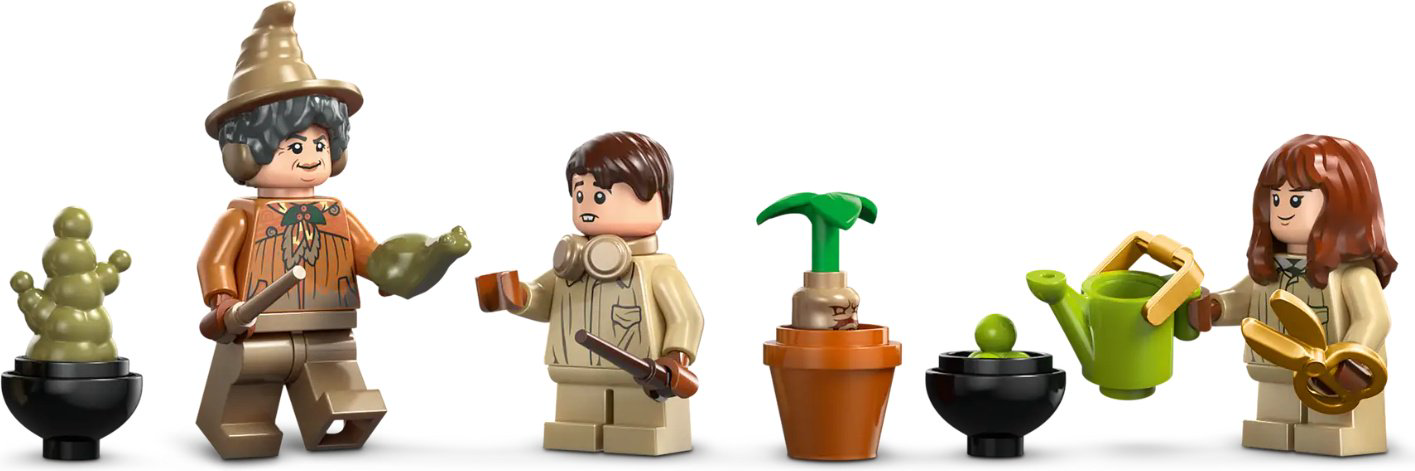 Конструктор LEGO Замок Хогвартс: Класс Гербологии, деталей 390 шт купить,NaN