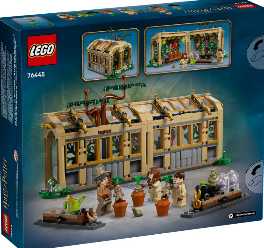 Конструктор LEGO Замок Хогвартс: Класс Гербологии, деталей 390 шт купить,NaN