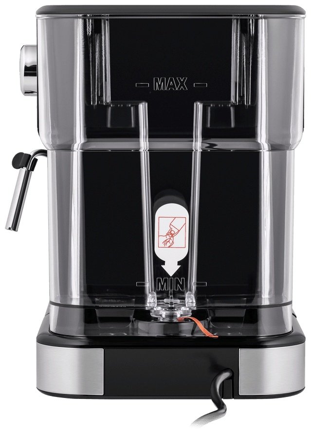 Кофемашина MAUNFELD MF-724S черный, серебристый купить,0