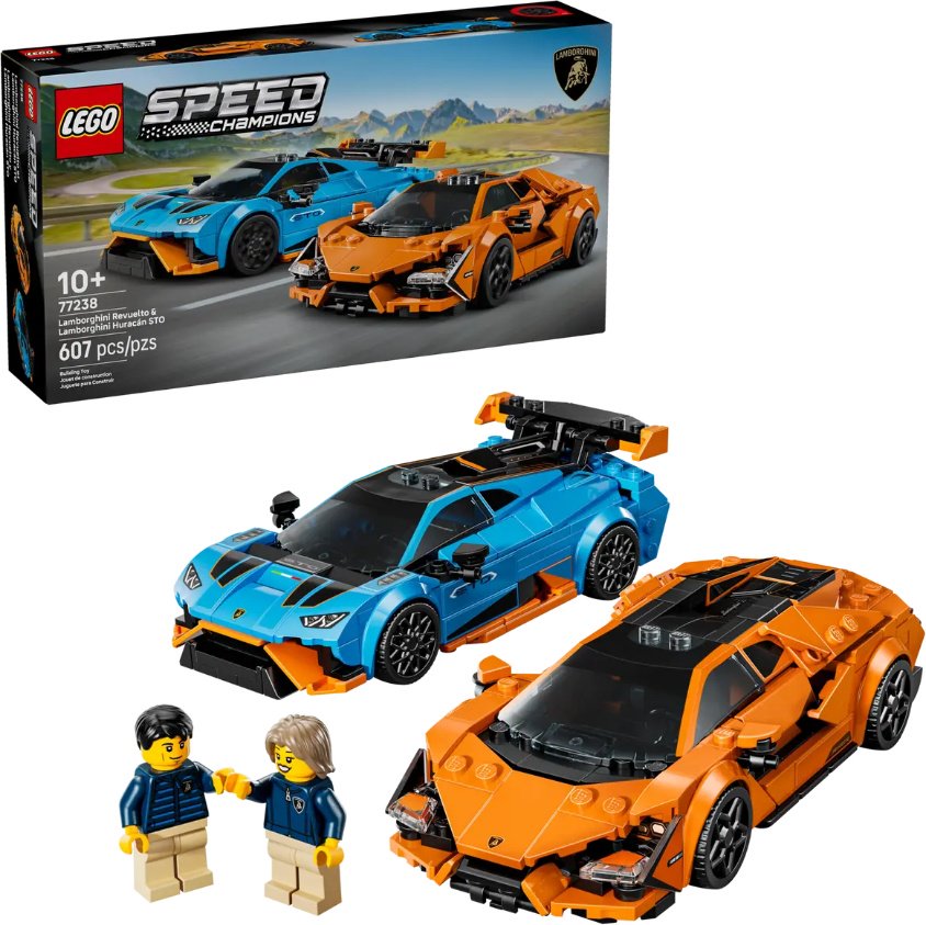 Конструктор LEGO SPEED, деталей 607 шт