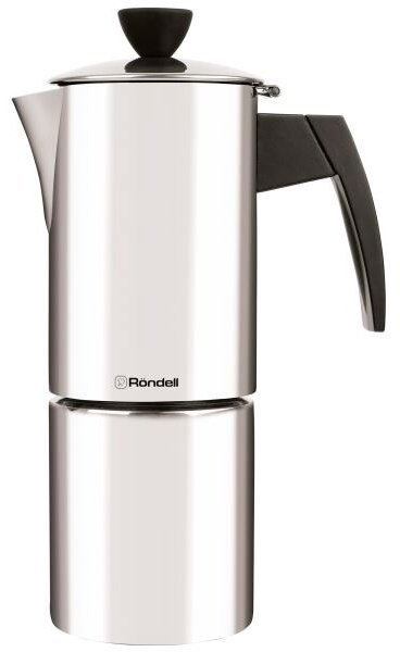 Кофеварка Rondell RDS-1512 серебристый - ForteMarket Кофеварка Rondell RDS-1512 серебристый купить,0
