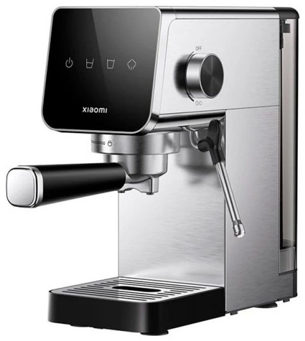 Кофемашина Xiaomi Semi-Automatic Espresso Machine серебристый - ForteMarket Кофемашина Xiaomi Semi-Automatic Espresso Machine серебристый купить,0