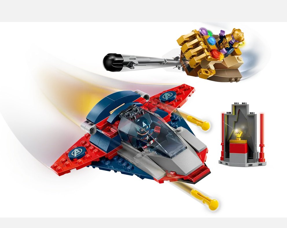 Конструктор LEGO SUPER HEROES MARVEL, деталей 107 шт
