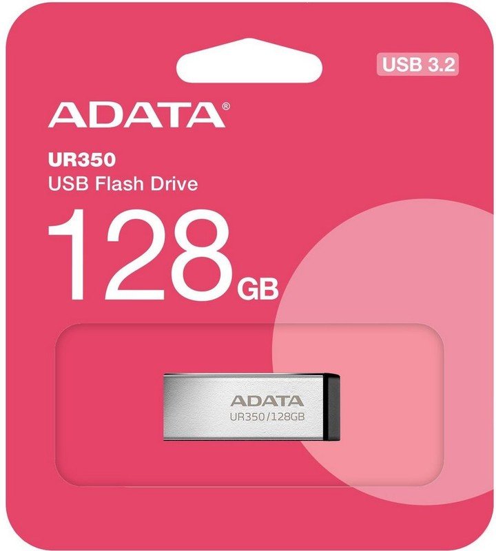 USB Flash карта ADATA UR350-128G-RSR/BK 128 Гб купить,0
