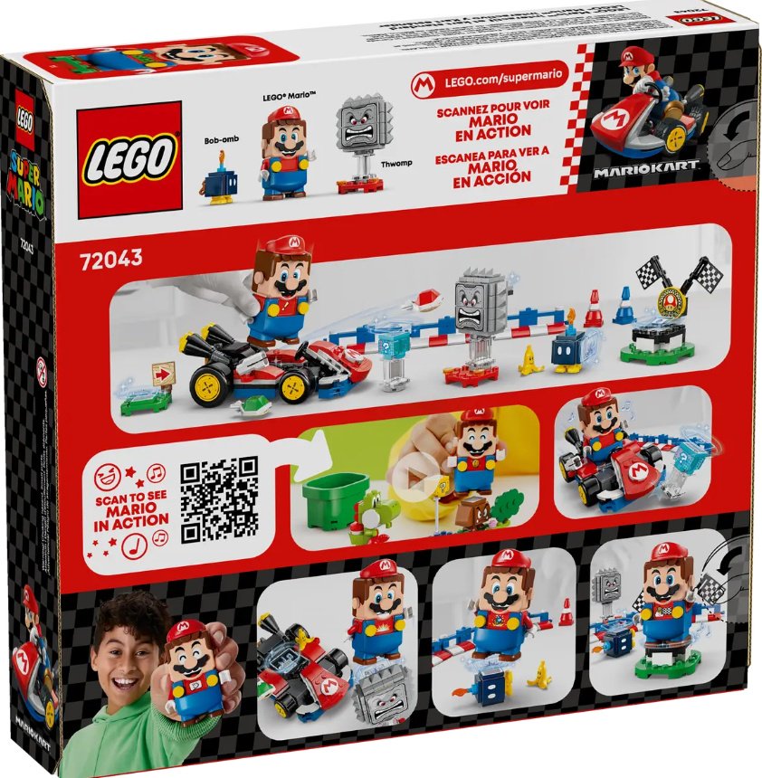 Конструктор LEGO SUPER MARIO, деталей 278 шт