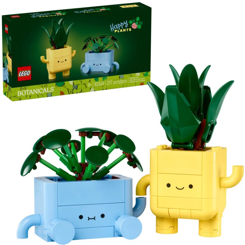 Конструктор LEGO Счастливые растения, деталей 217 шт купить,NaN