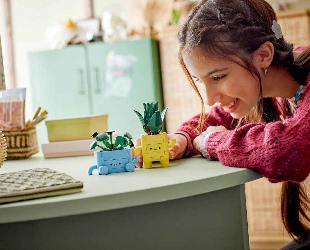 Конструктор LEGO Счастливые растения, деталей 217 шт купить,NaN