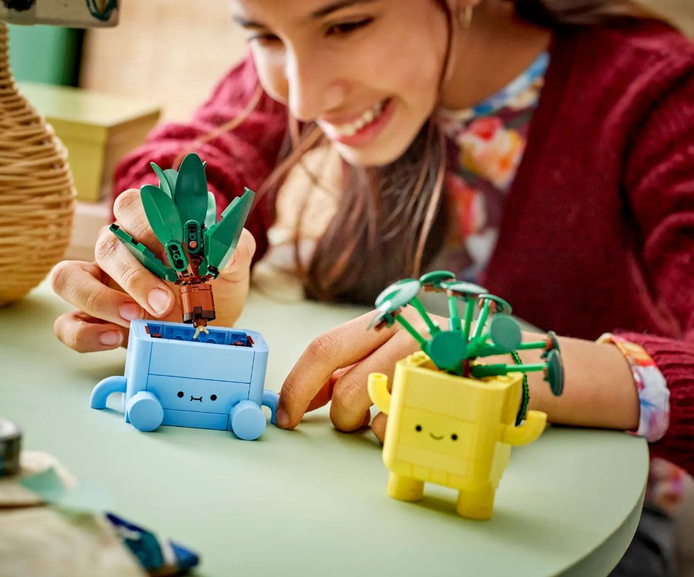 Конструктор LEGO Счастливые растения, деталей 217 шт купить,NaN