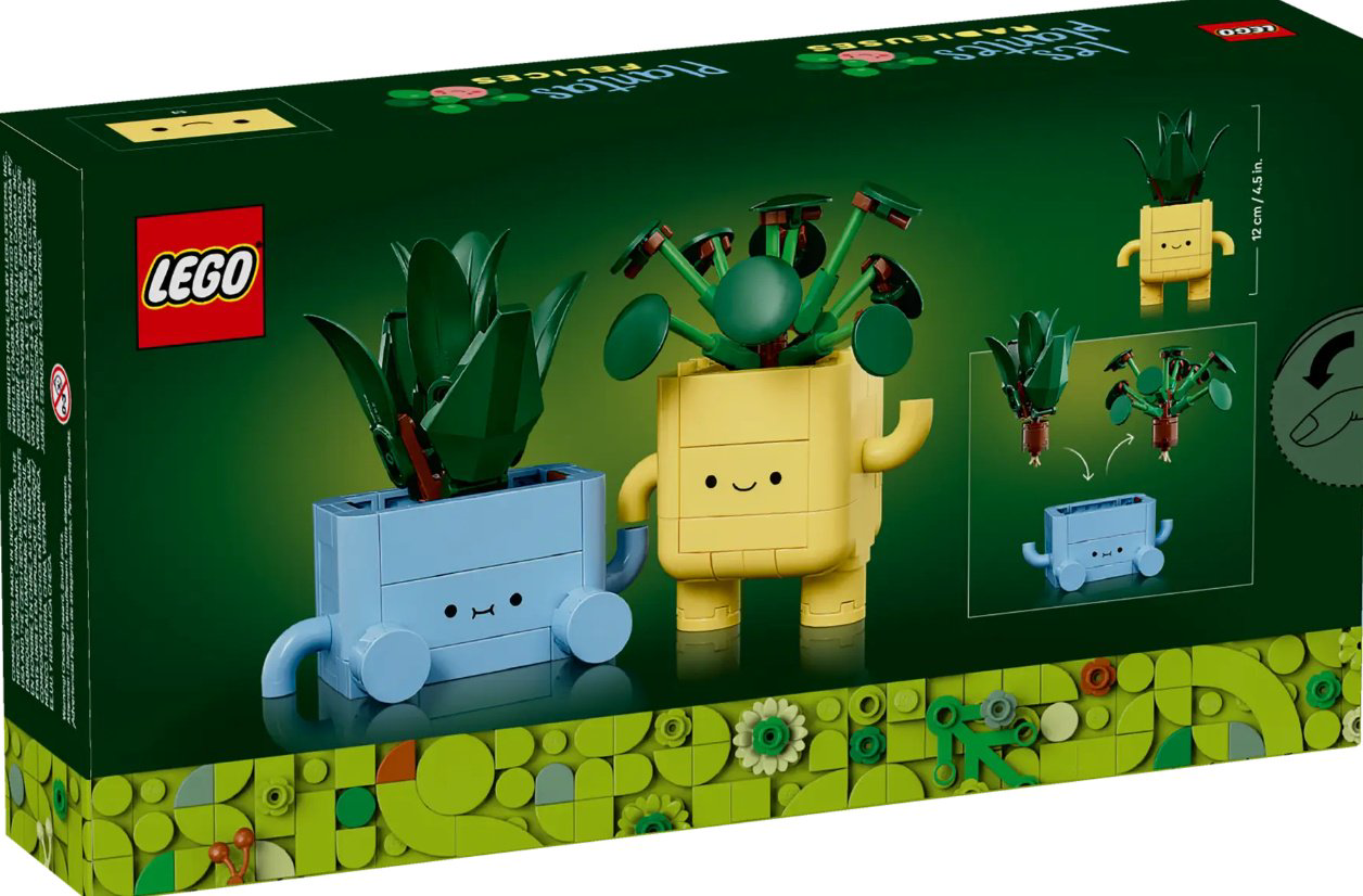 Конструктор LEGO Счастливые растения, деталей 217 шт купить,NaN