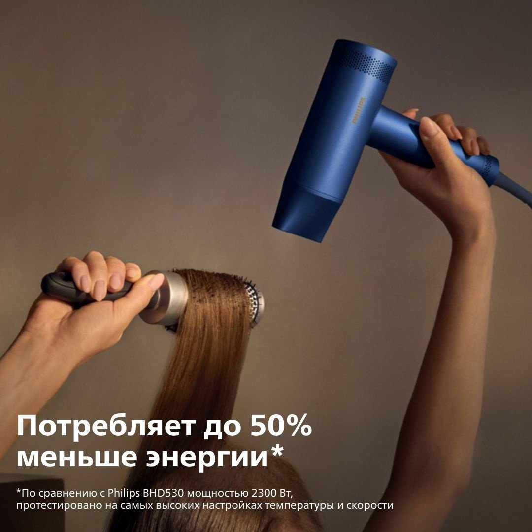 Philips BHD839/00 компактный фен 1400 Вт купить,0