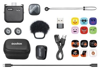 Микрофон Godox Cube-OP3 (for Pocker 3) черный