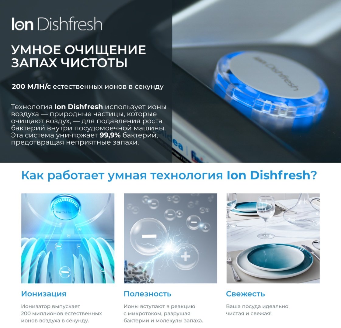 Посудомоечная машина Midea MFD60S510Bi-C черный - ForteMarket Посудомоечная машина Midea MFD60S510Bi-C черный купить,0