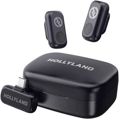 Микрофон Hollyland LARK A1 Duo USB-C черный купить,NaN