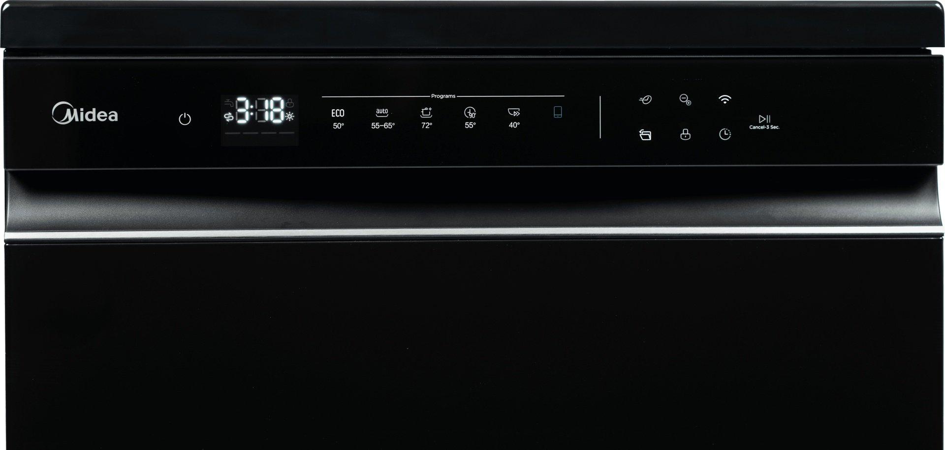 Посудомоечная машина Midea MFD60S510Bi-C черный - ForteMarket Посудомоечная машина Midea MFD60S510Bi-C черный купить,0
