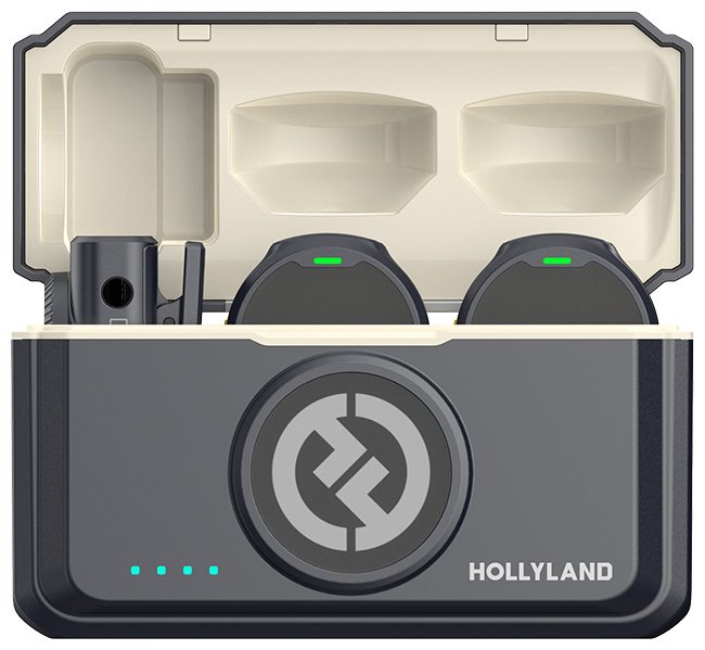 Микрофон Hollyland Lark M2 Combo черный