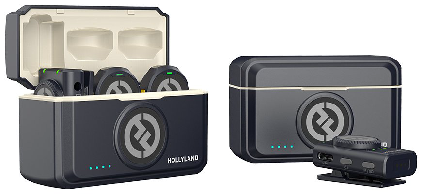 Микрофон Hollyland Lark M2 Combo черный купить,54500