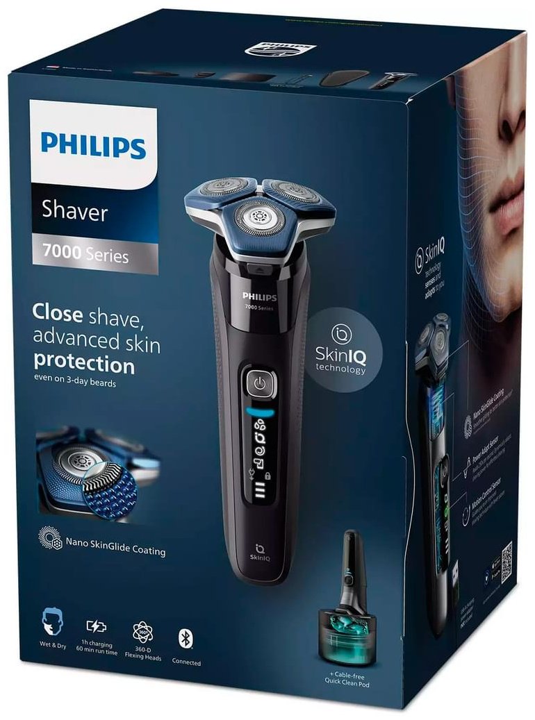 Электробритва Philips S-7886/58 роторная от аккумулятора купить,0