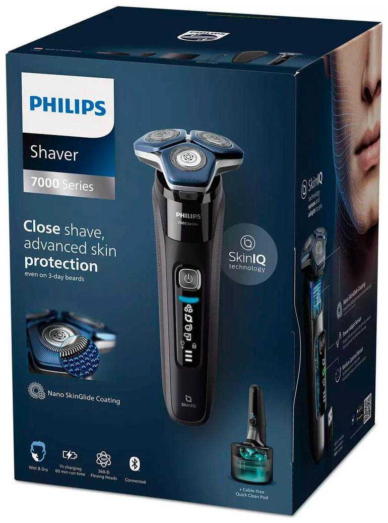 Электробритва Philips S-7886/58 роторная от аккумулятора купить,NaN