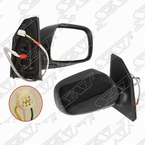 Зеркало в сборе SAT правое для Toyota Corolla 2000-2006