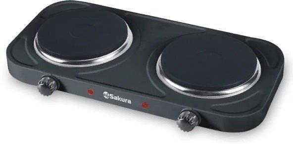 Настольная плита Sakura ПЭ-04В черный