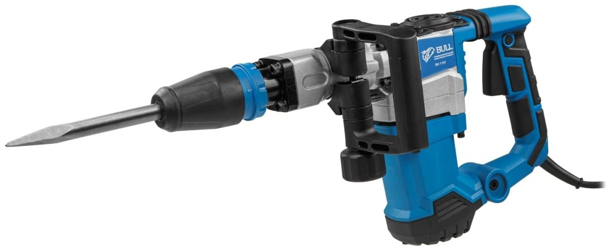 Отбойный молоток Bull SH 1101 (1200 Вт, 12.0 Дж, 4000 уд/мин, SDS-max, вес 6,5 кг) купить,NaN
