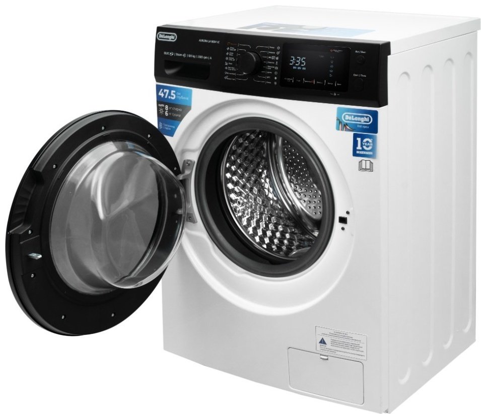 Стиральная машина Delonghi AURORA LA 8654 VI белый - ForteMarket Стиральная машина Delonghi AURORA LA 8654 VI белый купить,0
