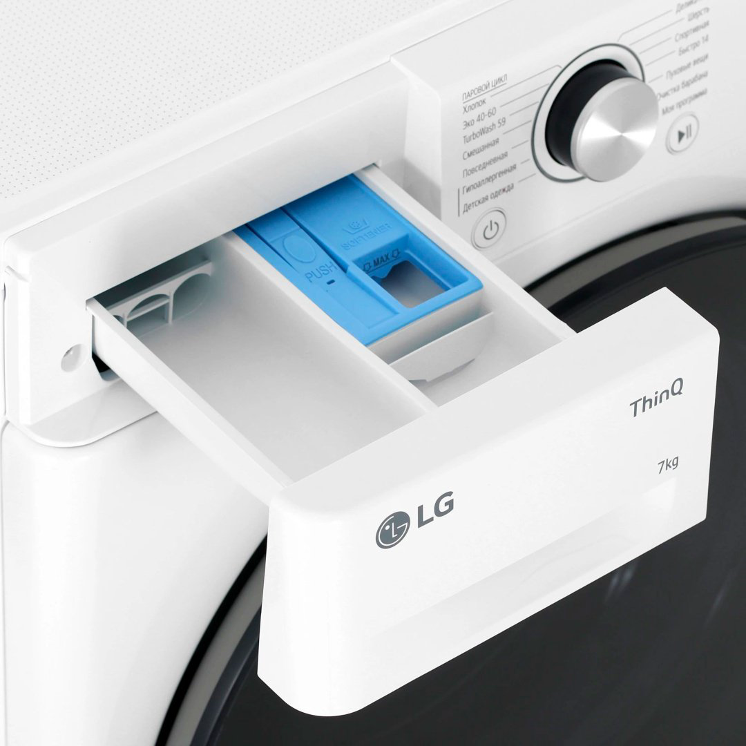 Стиральная машина LG F2V5HS5W белый купить,NaN