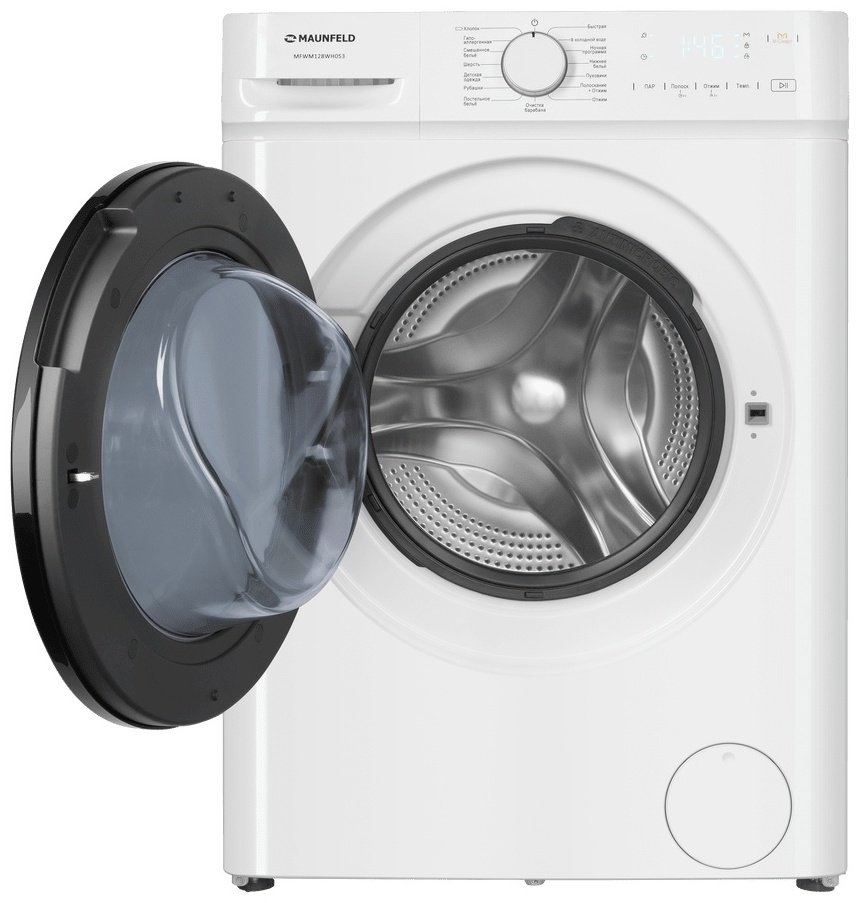 Стиральная машина MAUNFELD MFWM128WH053 белый купить,0