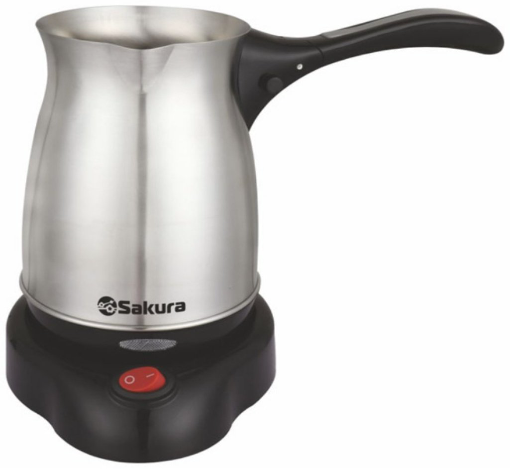 Кофеварка Sakura SA-6112S серебристый