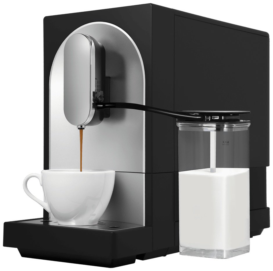 Кофемашина MAUNFELD MF-A8021CBK черный - ForteMarket Кофемашина MAUNFELD MF-A8021CBK черный купить,0