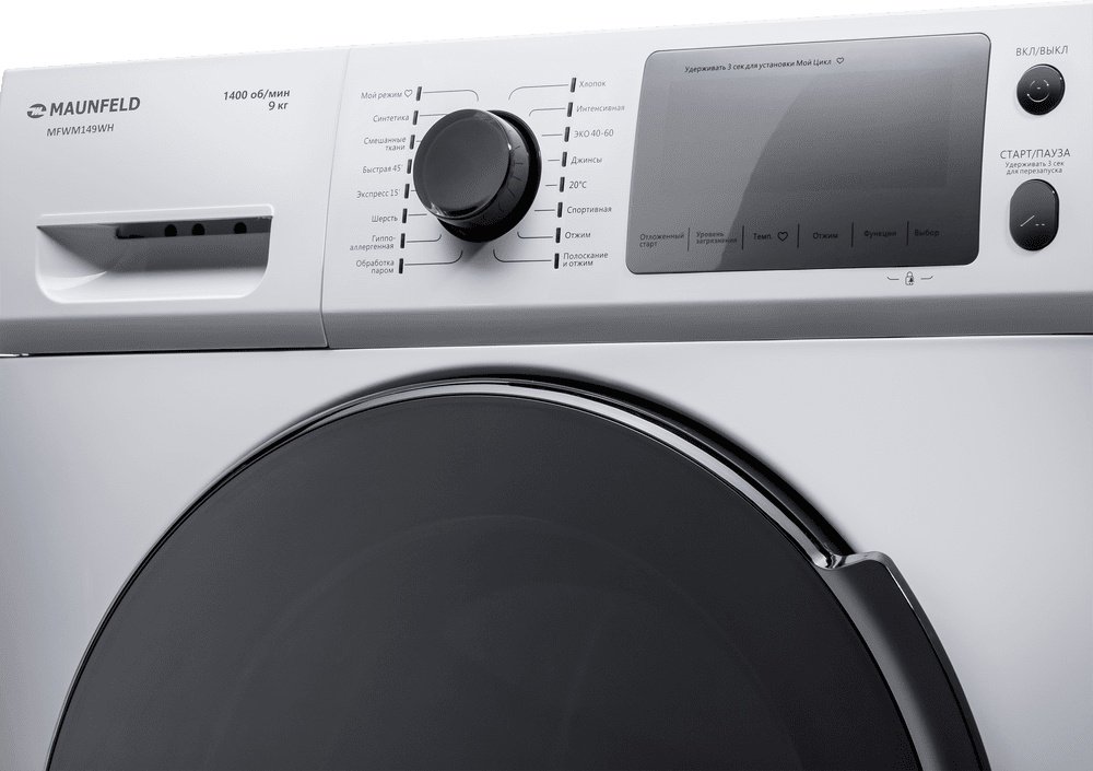 Стиральная машина MAUNFELD MFWM149IWHT белый - ForteMarket Стиральная машина MAUNFELD MFWM149IWHT белый купить,0