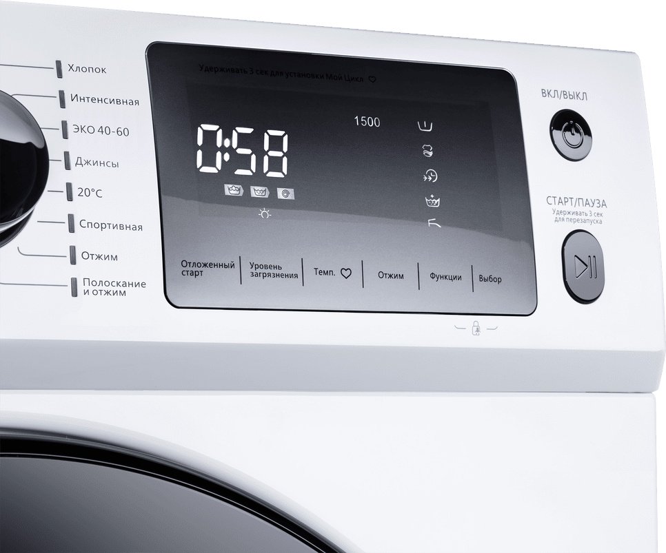 Стиральная машина MAUNFELD MFWM149IWHT белый - ForteMarket Стиральная машина MAUNFELD MFWM149IWHT белый купить,0