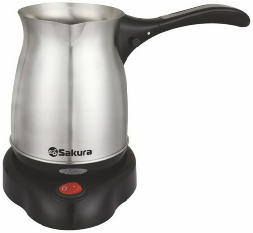 Кофеварка Sakura SA-6112S серебристый