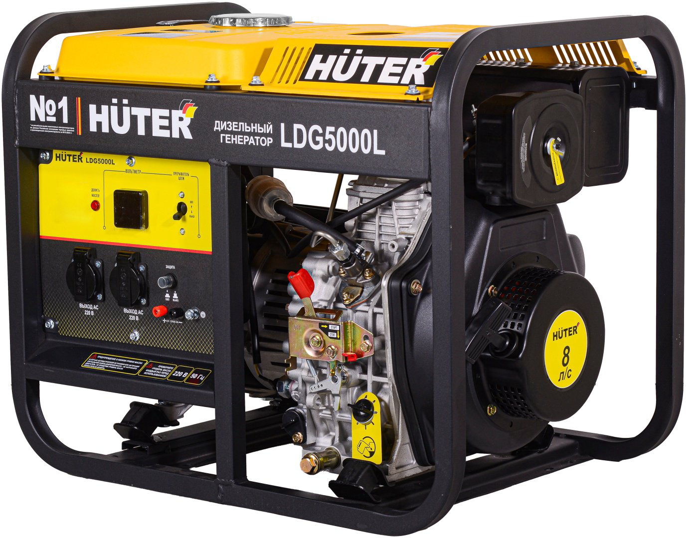 Электростанция дизельная Huter 3.3 кВт 1 (220 В), 64/2/11 купить,NaN