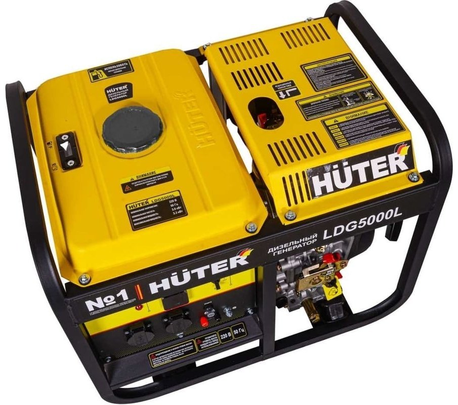 Электростанция дизельная Huter 3.3 кВт 1 (220 В), 64/2/11 - ForteMarket Электростанция дизельная Huter 3.3 кВт 1 (220 В), 64/2/11 купить,0