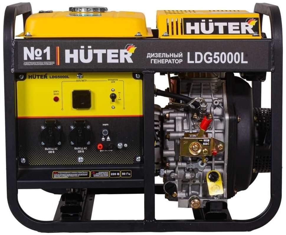 Электростанция дизельная Huter 3.3 кВт 1 (220 В), 64/2/11 - ForteMarket Электростанция дизельная Huter 3.3 кВт 1 (220 В), 64/2/11 купить,0
