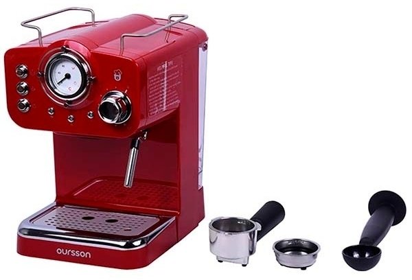 Кофеварка Oursson EM1500/RD красный