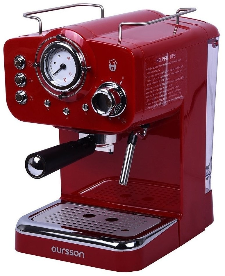 Кофеварка Oursson EM1500/RD красный купить,0