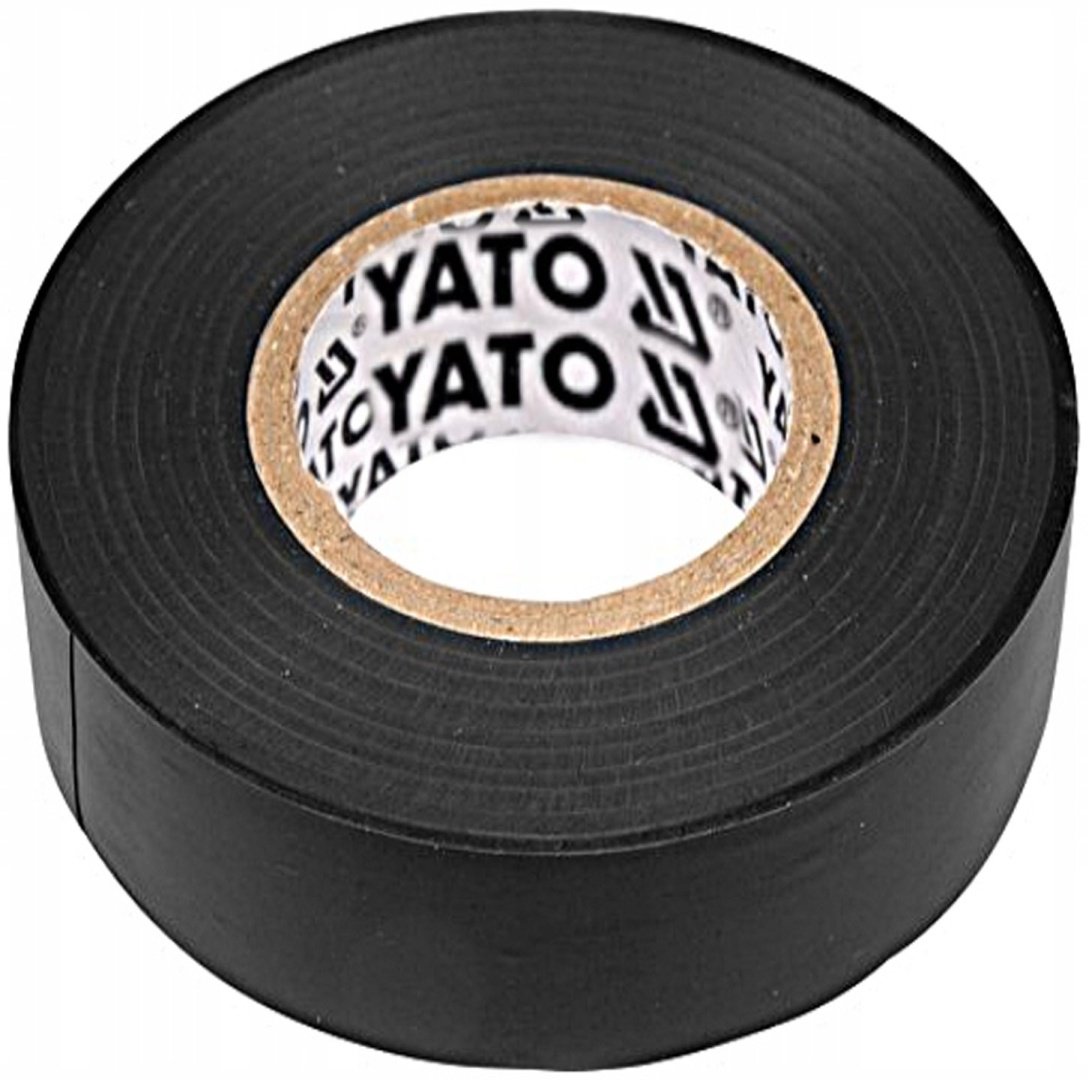 Изолента YATO 20 м YT-8165 черный