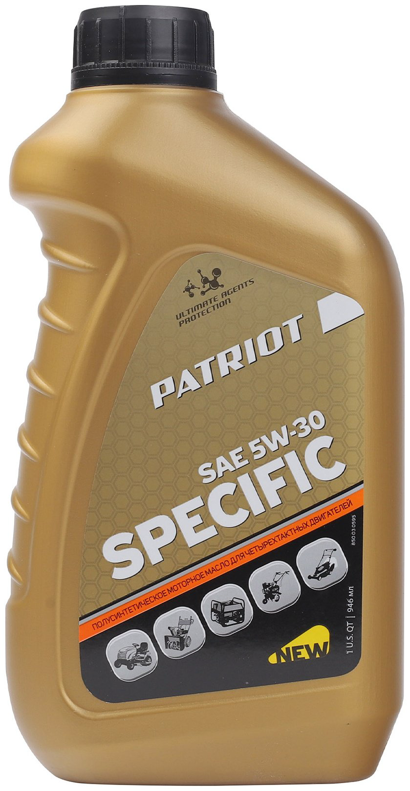 Моторное масло Полусинтетическое Patriot SPECIFIC HIGH-TECH 5W30 SJ/CF 5W-30 0.946 л купить,NaN