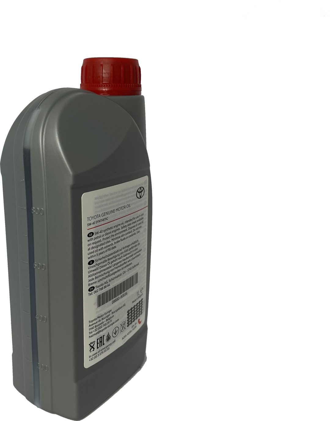Моторное масло Синтетическое Toyota 08880-80836 5W-40 1 л купить,NaN