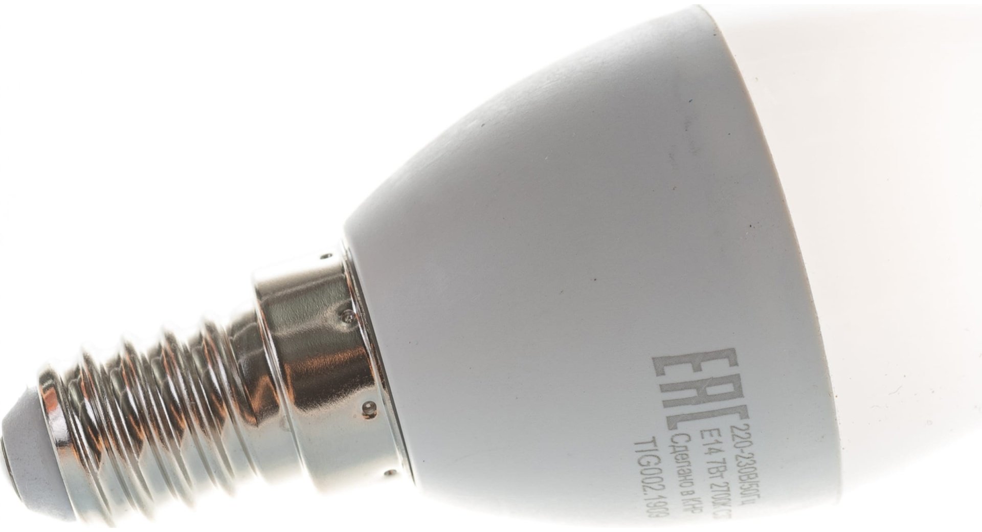 Eurolux 7W Е14, светодиодная, желтый купить,0