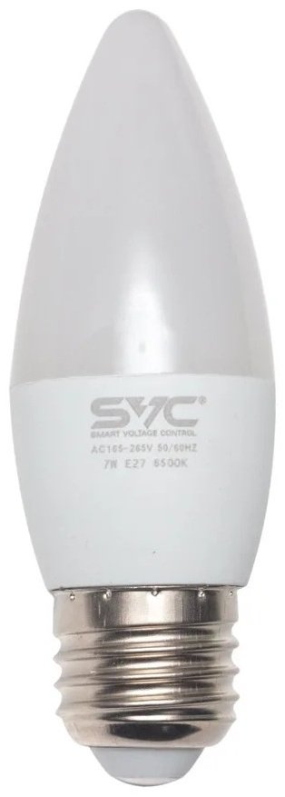 SVC 7W E27, светодиодная, холодный белый купить,NaN