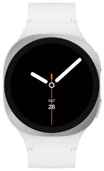 Смарт-часы Samsung Galaxy Watch 8 40 мм серебристый-белый