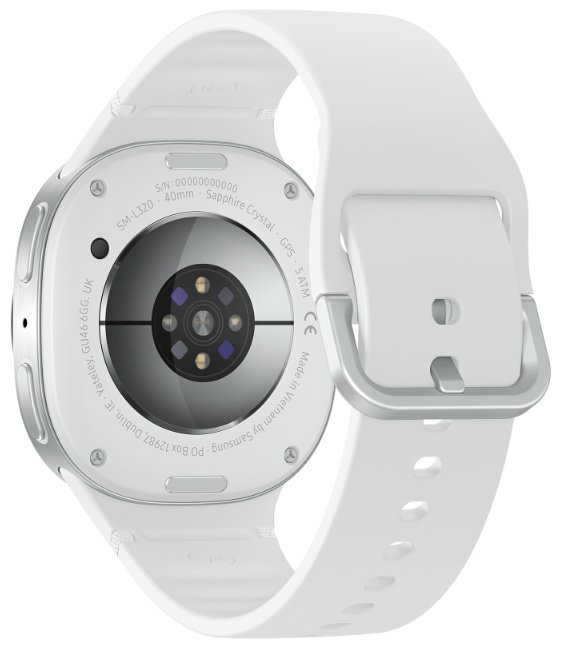 Смарт-часы Samsung Galaxy Watch 8 40 мм серебристый-белый купить,149990