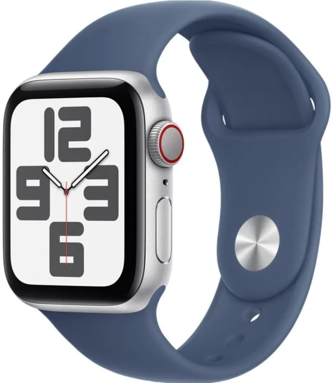 Смарт-часы Apple Watch SE GPS Gen.2 2024 M/L 40 мм серебристый-синий